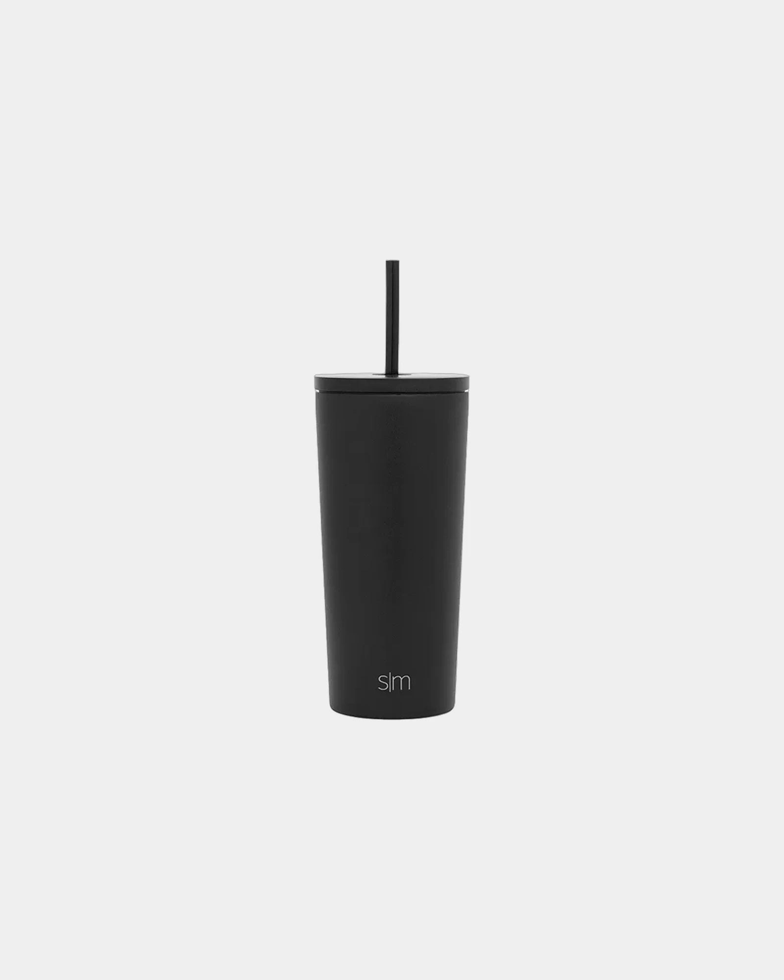 Custom insulated stainless steel 20 oz tumbler - Midnight Black